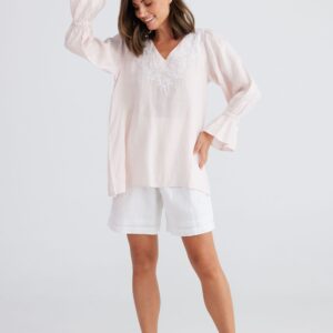 Minnow Top - Peony