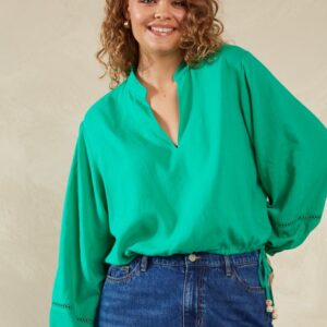 Sardinia Tie Blouse