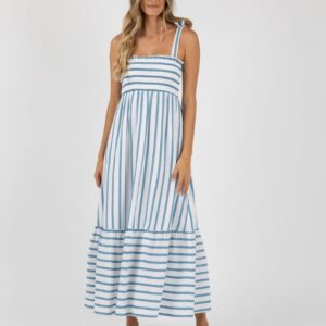 Santos Shirred Dress