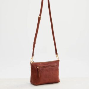 Tumbled Large Essential Pouch - Tan
