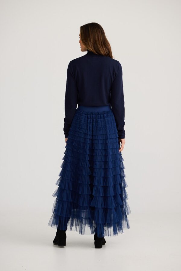 Chance Skirt - Navy - Image 2