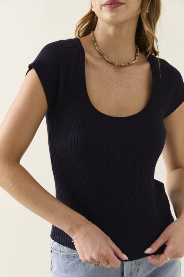 Adele Knit T-Shirt - Image 3