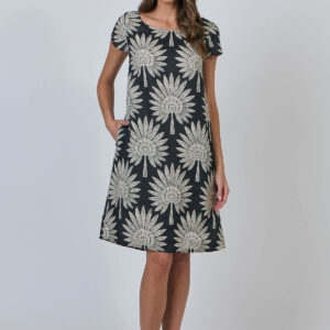 Linen Shift Dress