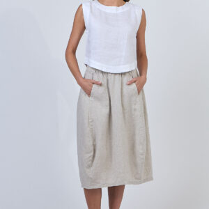 Skirt with Front pockets
