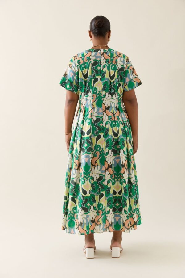 Aurora Pleat Maxi - Paisley - Image 3