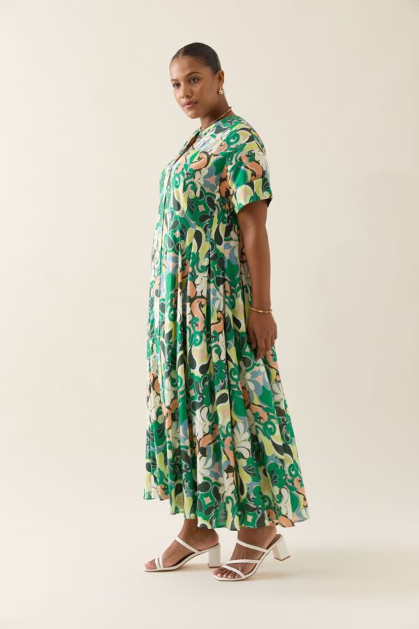 Aurora Pleat Maxi - Paisley - Image 2