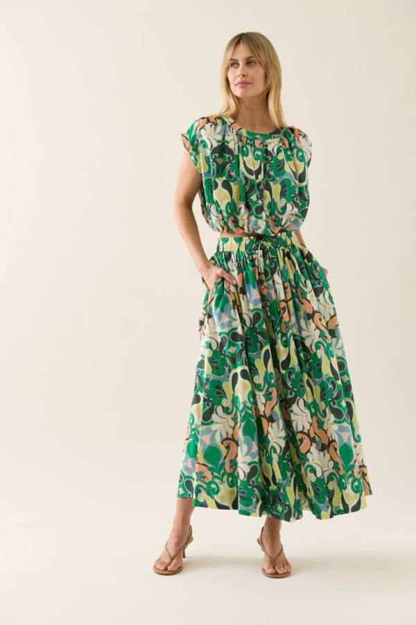 Aurora Maxi Skirt - Paisley