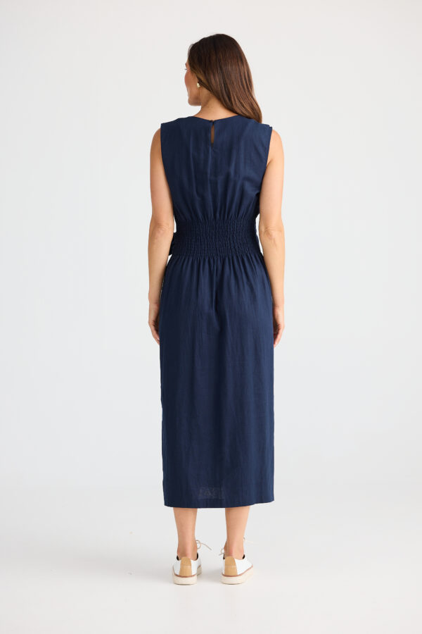 Turning Point Dress - Navy - Image 3