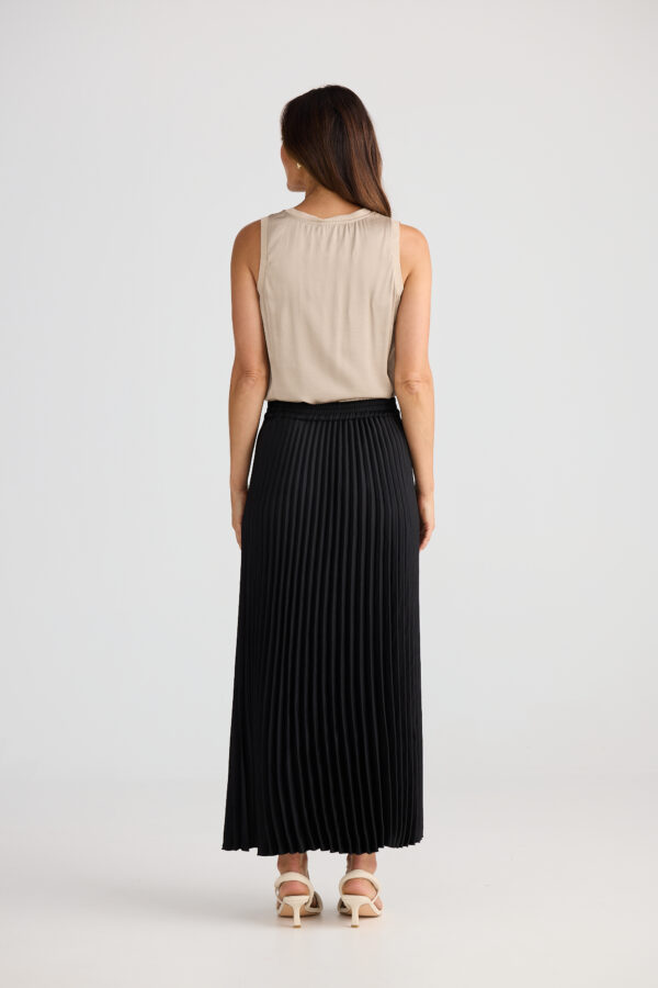 Alias Satin Pleated Skirt - Image 3