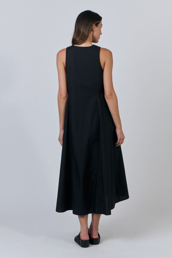 A-Line Cotton Poplin Dress - Image 2