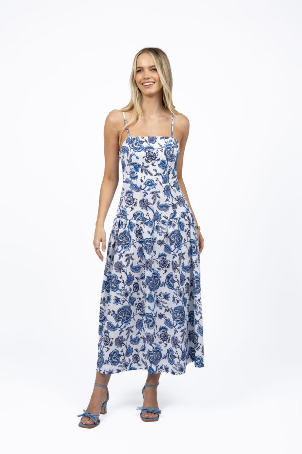 Celine Dress - Le Jardin Print