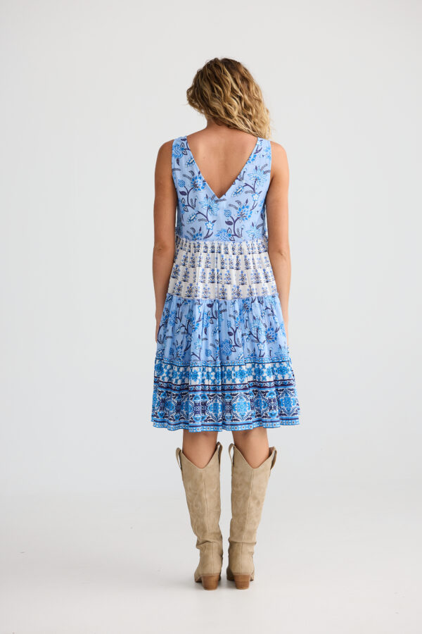 Lucky Charm Dress - Blueberry Fields - Image 2