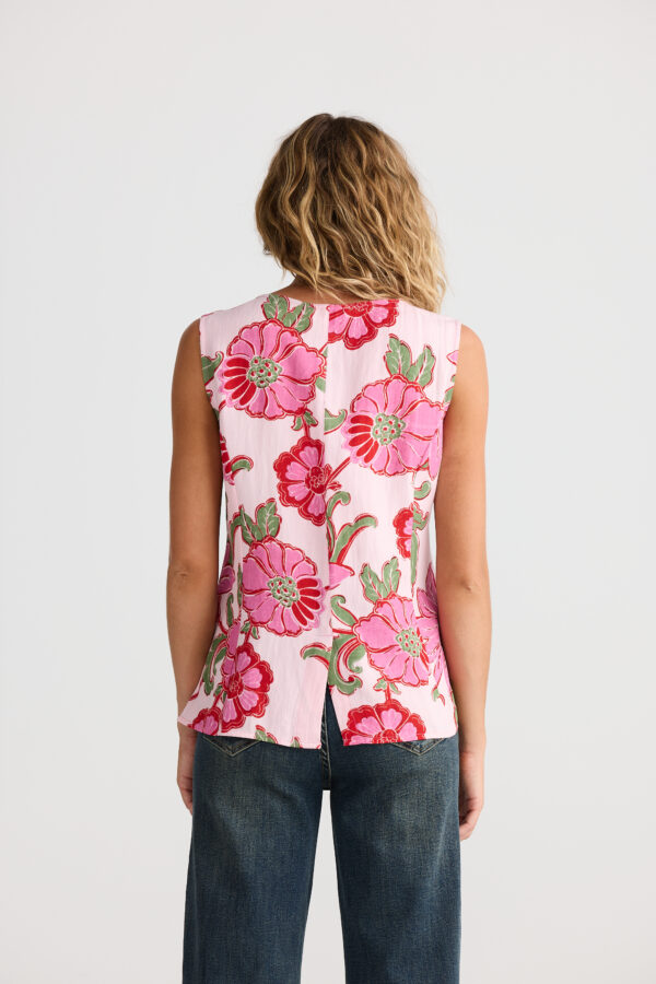 Chester Waistcoat - Pink Ibiza - Image 3