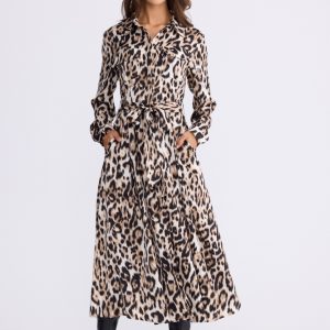 Rossellini Long Sleeve Dress - Savannah Print