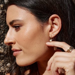 Charm Hoop Earrings