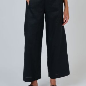 Linen Pant - Black