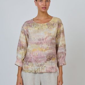 Laid Back Linen Top - Jardin